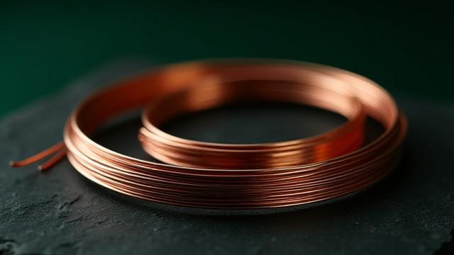 焼きなまし銅ワイヤーの様々なゲージのセット